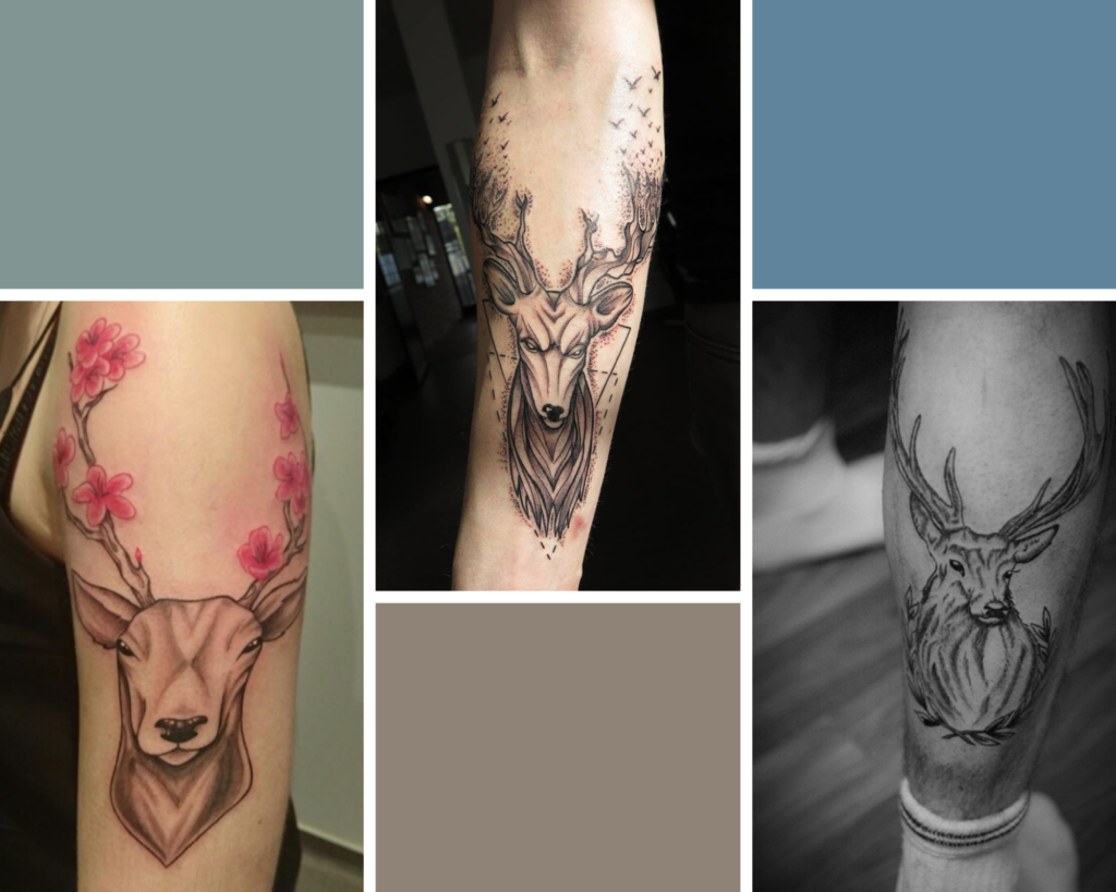 Tatouage Cerf 